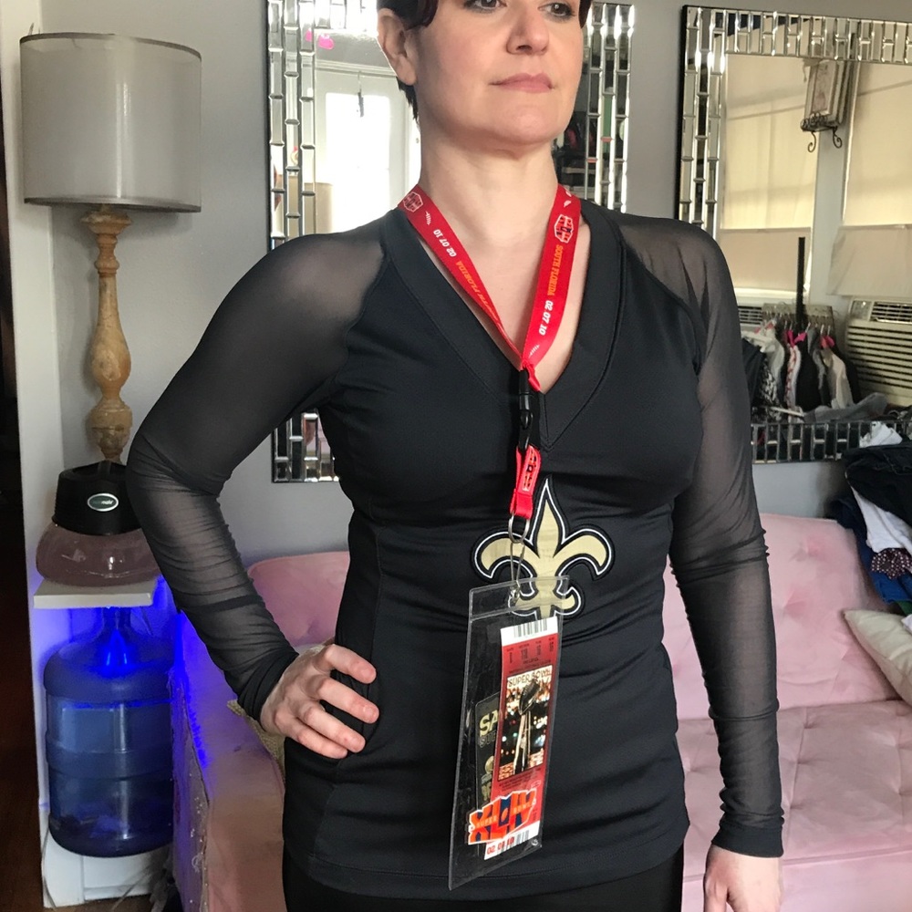 Stunning saints top